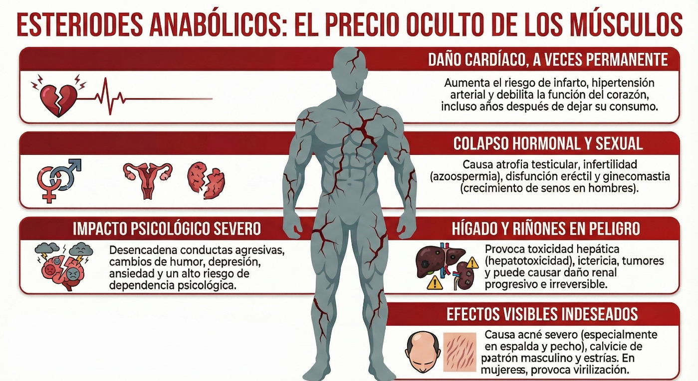 Más Allá del Músculo: 5 Verdades Impactantes sobre los Esteroides que Nadie Te Cuenta