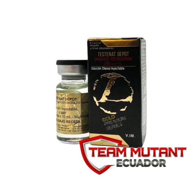 Testenat Depot Enantato De Testosterona 250mg 10ml Landerlan Gold